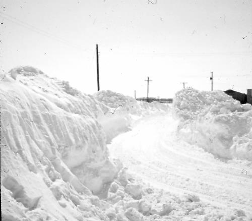 Blizzard of 65'  - Intersection of Chan View and Laredo Drive