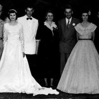August & Ann Welter's daughter's wedding - August 21, 1951