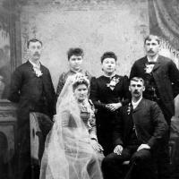  August Jr. & Mary (Van Sloun) Vogel's wedding - February 9, 1892