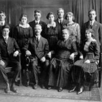 Dennis and Mary Kerber's family - 1920.
