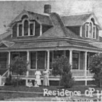 Henry L. & Rose (Geiser) Kelm's home  - 1900