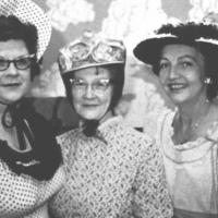 Lorraine Hanson, Lorraine Roeser, and Vernice Jorrison at Frontier Days Celebration.