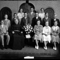 St. Hubert's 8th grad graduation - 1937