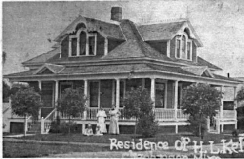 Henry L. & Rose (Geiser) Kelm's home  - 1900