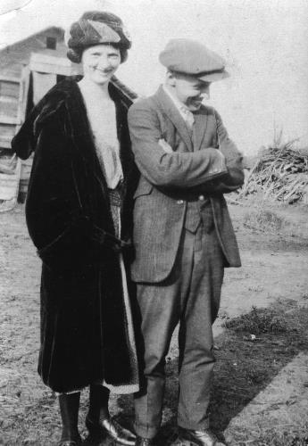 Blanch (Sampson) and husband L.G. Lawson - circa unknown
