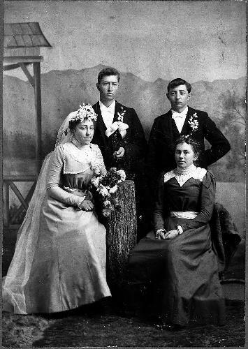 Brose wedding portrait - 1898
