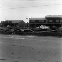 Tornado damage on Main Street - May 6, 1965