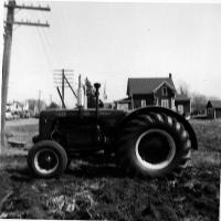 Case 500 diesel, 6 cylinder tractor - circa unknown