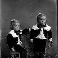 John Walter Brose and Frank Brose (twins) - circa 1927